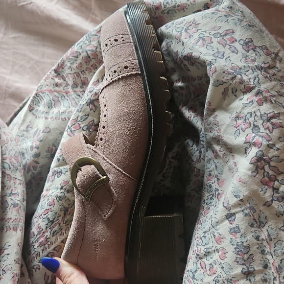 1990s Lavender Womens DR. Airwash Martens. RARE. ENGLAND size 6..U.S. SIZE 8. - Picture 2 of 8